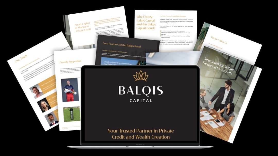 Balqis Capital Launches New Brochure